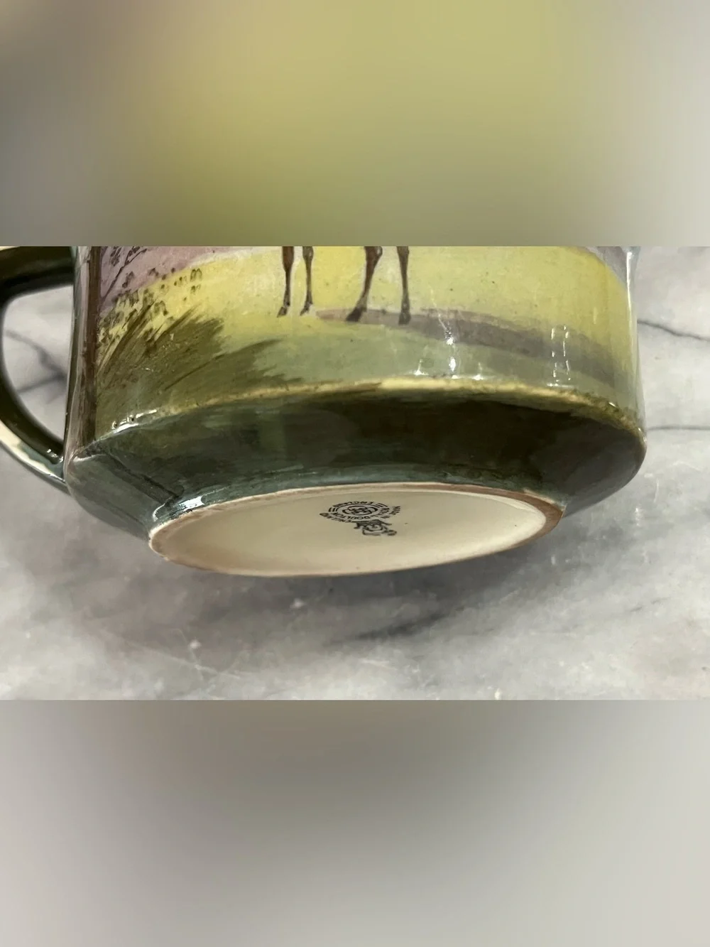 Antique Royal Doulton Seriesware Deer Creamer Pitcher D4644 Westcott 1922-1927